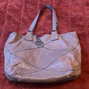 Michael Kors Pink Studded Shoulder Bag
